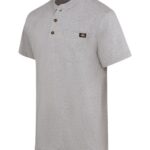 Men's Heavyweight Traditional Short Sleeve Henley