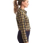 Women's Mulligan Check Cotton Dress Shirt