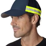 Trucker Reflector High-Visibility Constructed Cap