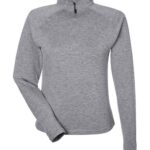 Women's Fairway Marbled Jersey Quarter-Zip Pullover