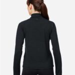 Women's Fairway Marbled Jersey Quarter-Zip Pullover