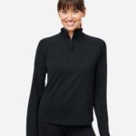 Women's Fairway Marbled Jersey Quarter-Zip Pullover