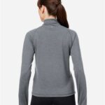 Women's Fairway Marbled Jersey Quarter-Zip Pullover