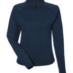 Women's Fairway Marbled Jersey Quarter-Zip Pullover
