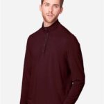 Men's JAQ Stretch Performance Snap-Neck Pullover