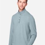 Men's JAQ Stretch Performance Snap-Neck Pullover