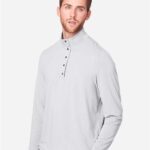 Men's JAQ Stretch Performance Snap-Neck Pullover