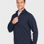 Men's Express Tech Performance Pique Quarter-Zip Pullover