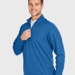 Men's Express Tech Performance Pique Quarter-Zip Pullover