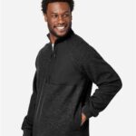 Men's Aura Sweater Fleece Quarter-Zip Pullover