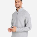 Men's Spirit Textured Quarter-Zip Pullover
