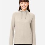 Women's Rhythm Waffle Cross-Neck Pullover