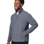 Men's Coastal Woven Quarter-Zip Pullover