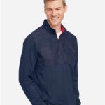 Men's Volition Camo Cover Quarter-Zip Pullover