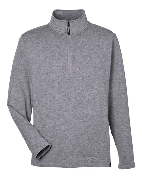 Men's Fairway Marbled Jersey Quarter-Zip Pullover