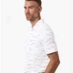 Men's Ultimate365 Mesh Glimmer Print Polo