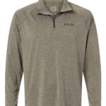 Men's Airweight Heather Quarter-Zip Pullover