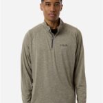Men's Airweight Heather Quarter-Zip Pullover