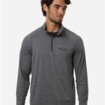 Men's Airweight Heather Quarter-Zip Pullover