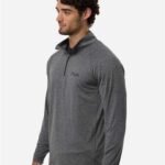Men's Airweight Heather Quarter-Zip Pullover