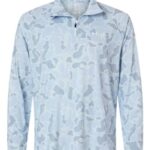 Men's Airweight KC Printed Quarter-Zip Pullover