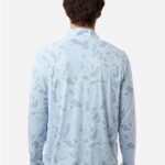 Men's Airweight KC Printed Quarter-Zip Pullover