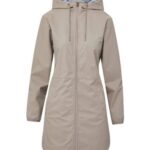 Women's Vintage Hooded Rain Jacket