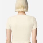 Women's Baby Rib Cropped Tee