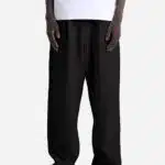 Unisex Garment-Dyed Pleated Fleece Pants