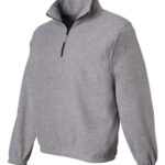 Unisex Fleece Quarter-Zip Pullover