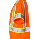 Unisex Class 3 Mesh Zippered Vest