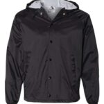 Unisex Hooded Coach's Jacket