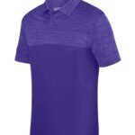Unisex Shadow Tonal Heather Polo