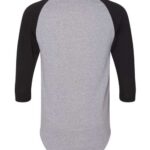 Unisex Three-Quarter Raglan Sleeve Baseball Jersey T-Shirt