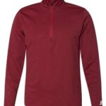 Men's Striated Quarter-Zip Pullover
