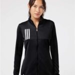 Women's 3-Stripes Double Knit Full-Zip Jacket