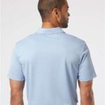 Men's Heathered Colorblocked 3-Stripes Polo