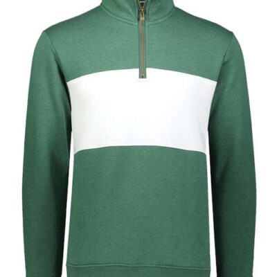 Men's All-American Fleece Colorblocked Quarter-Zip Sweatshirt