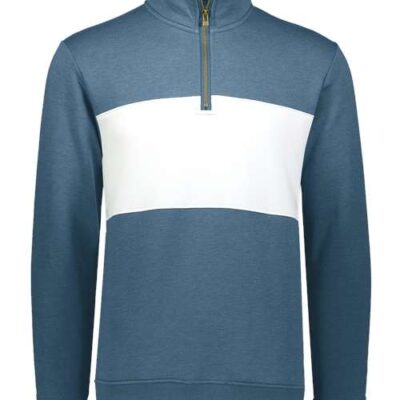Men's All-American Fleece Colorblocked Quarter-Zip Sweatshirt