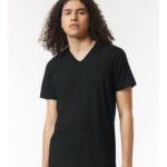 Unisex CVC V-Neck Tee