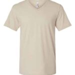 Unisex CVC V-Neck Tee