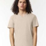 Unisex CVC V-Neck Tee