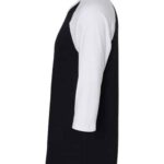 Unisex CVC Three-Quarter Sleeve Tee