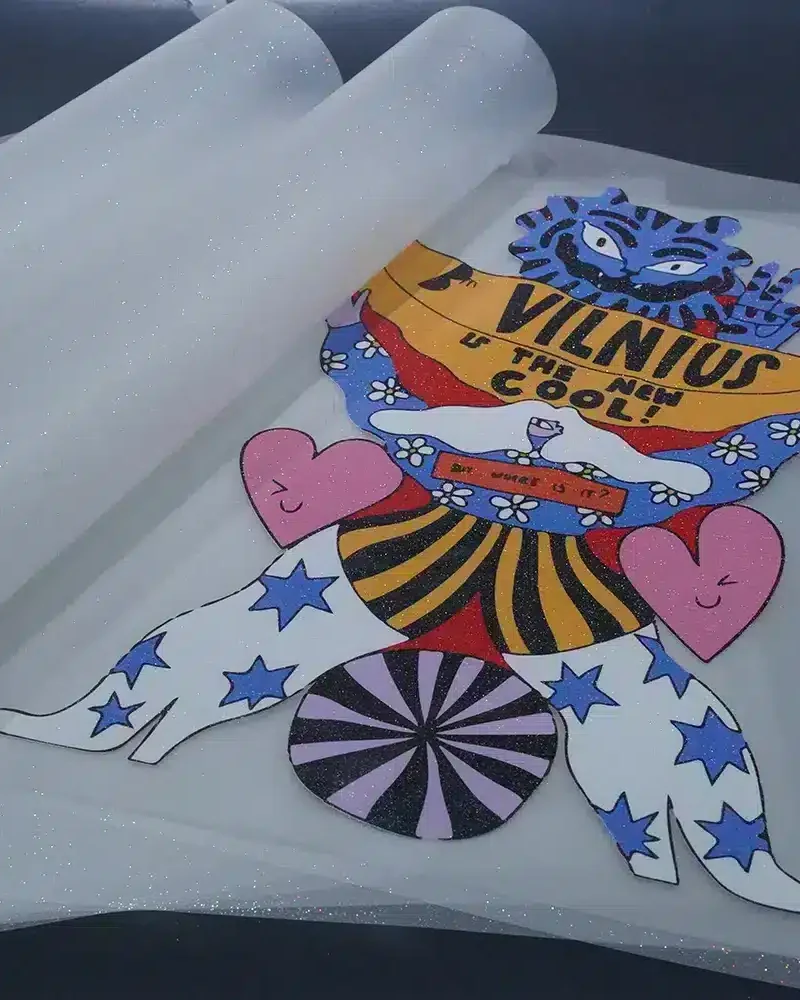 DTF Gang Sheet Builder Glitter