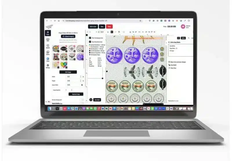 DTF Gang Sheet Builder