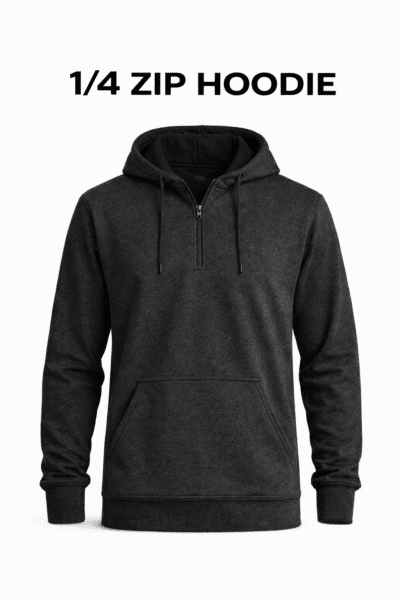 1/4 zip hoodie
